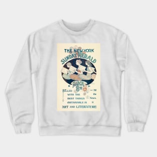 Cover for the Sunday Herald (1896) Crewneck Sweatshirt